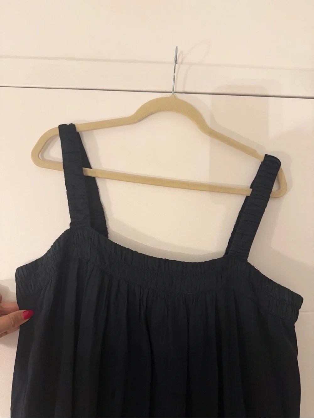 Abercrombie & Fitch Black Maxi Sundress